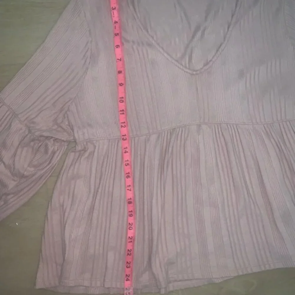 💖 SO® Relaxed Long Sleeve‎ Baby Doll Tee – Juniors (Adult-Friendly!) Size XL💖